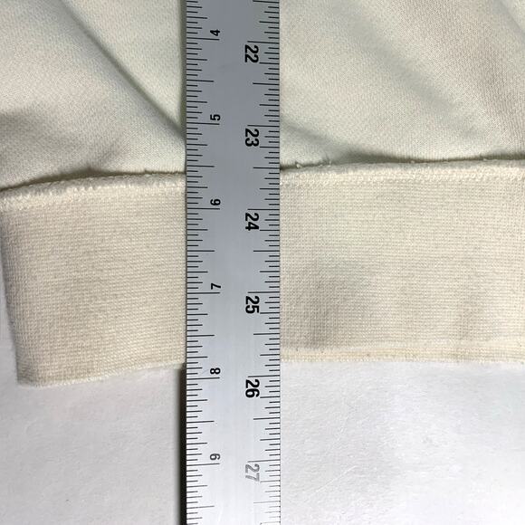 Nike Sportswear XS Womens Ivory Icon Clash Fleece Crew Sweatshirt Streetwear - Picture 8 of 10